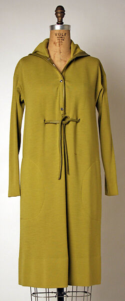 Ensemble, Bonnie Cashin (American, Oakland, California 1908–2000 New York), wool, leather, American