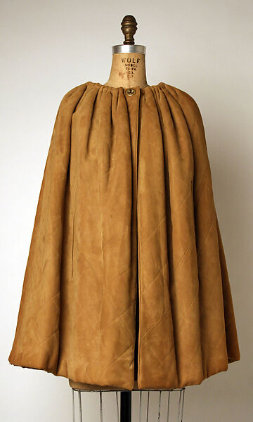 Suit, Bonnie Cashin (American, Oakland, California 1908–2000 New York), leather, wool, American 