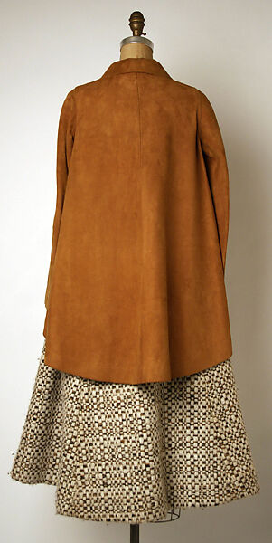 Suit, Bonnie Cashin (American, Oakland, California 1908–2000 New York), leather, wool, American