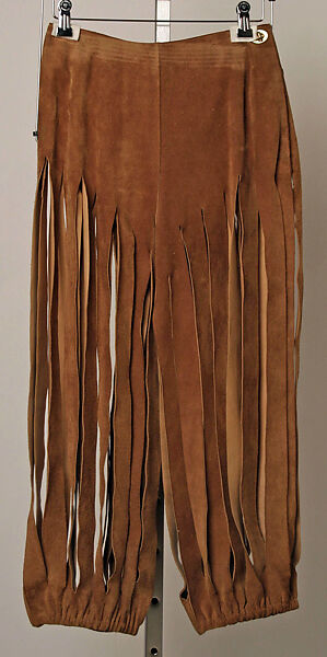 Pantsuit, Bonnie Cashin (American, Oakland, California 1908–2000 New York), leather, American