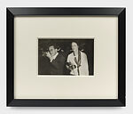 Man Ray and Lee Miller at the Shooting Gallery, Paris, Unknown Artist, Gelatin silver print