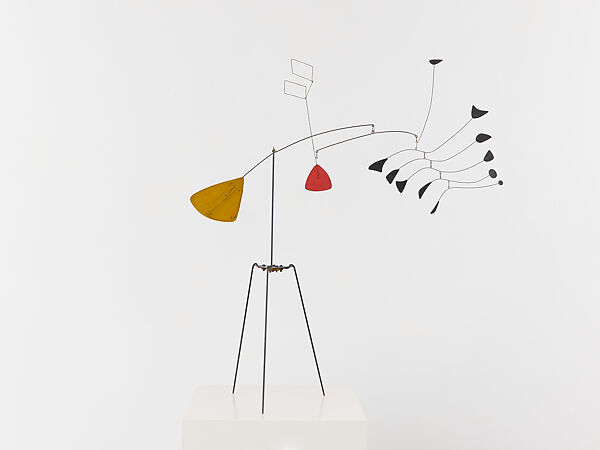 The Box in the Air, Alexander Calder (American, Philadelphia, Pennsylvania 1898–1976 New York), Painted metal