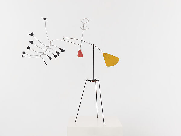 The Box in the Air, Alexander Calder  American, Painted metal