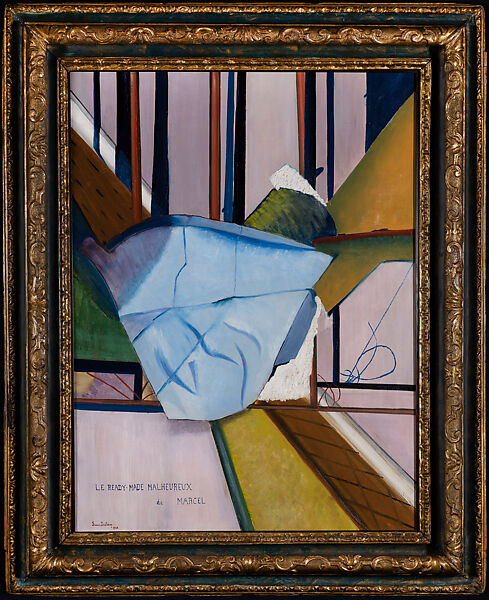 Le ready-made malheureux de Marcel, Suzanne Duchamp  French, Oil on canvas