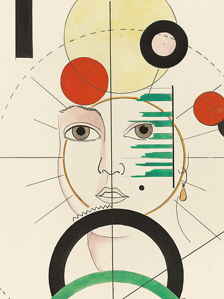 Lampe, Francis Picabia (French, Paris 1879–1953 Paris), Watercolor, brush, and India Ink and pencil on paper