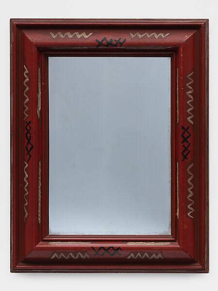 Self-Portrait, Man Ray  American, Ferrotype plate in hand-painted wood artist’s frame