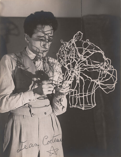 Portrait of Jean Cocteau, Man Ray  American, Gelatin silver print