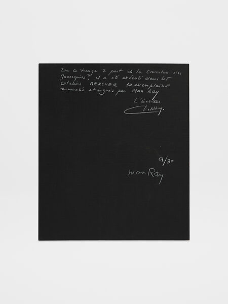 Les Mannequins, Résurrection des mannequins, Man Ray (American, Philadelphia, Pennsylvania 1890–1976 Paris), Paper