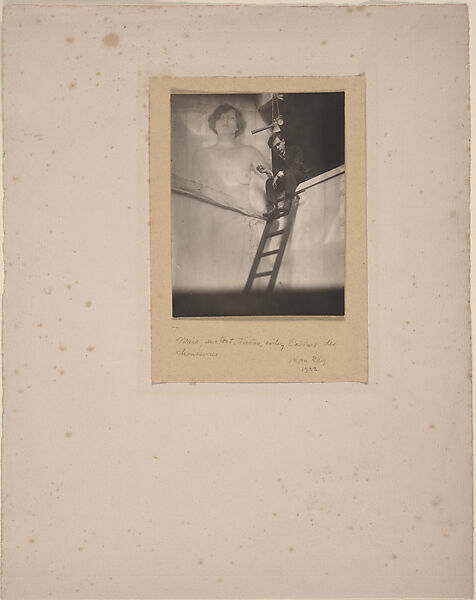 Tristan Tzara, Man Ray  American, Gelatin silver print from two negatives