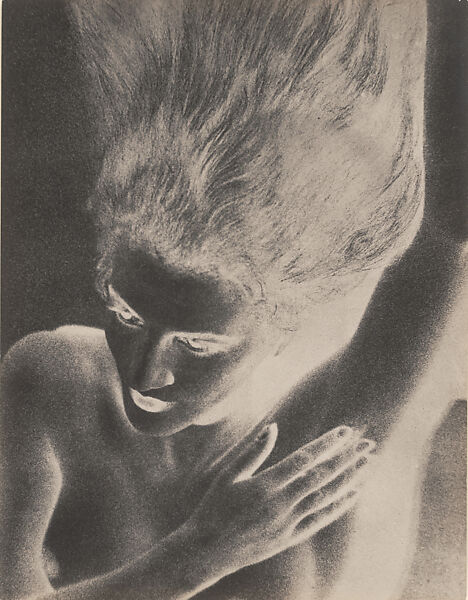 Jacqueline Goddard, Man Ray  American, Gelatin silver negative print