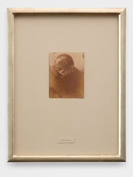 Duchamp with Tonsure, Side View, Man Ray (American, Philadelphia, Pennsylvania 1890–1976 Paris), Gelatin silver print