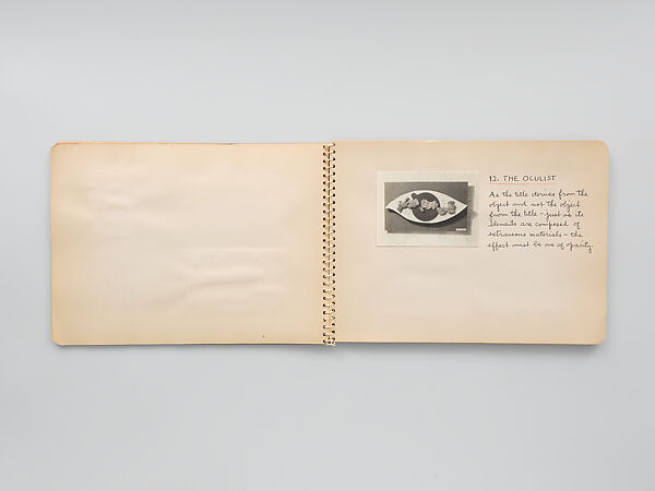 Objects of My Affection, Man Ray (American, Philadelphia, Pennsylvania 1890–1976 Paris), Hand-assembled book containing approximately 30 gelatin silver prints