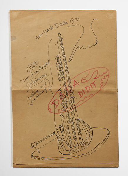 New York Dada, Marcel Duchamp (American (born France), Blanville 1887–1968 Neuilly-sur-Seine), Book