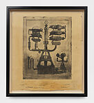 Kleine Dada Soirée (Erectus Perpetuum), Unknown Artist, Etching of a photogravure