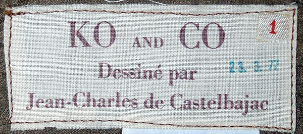 Ensemble, Jean-Charles de Castelbajac (French, born Casablanca, Morocco, 1949), silk, wool, cotton, metal, French