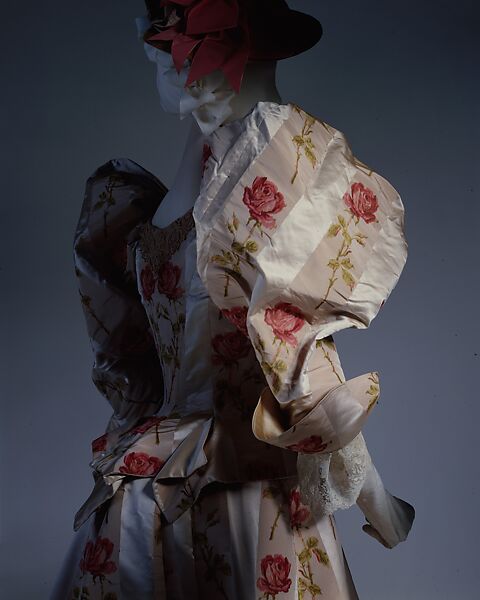 Dinner dress, Alice M. Dunstan (American, active 1892–1926), silk, American
