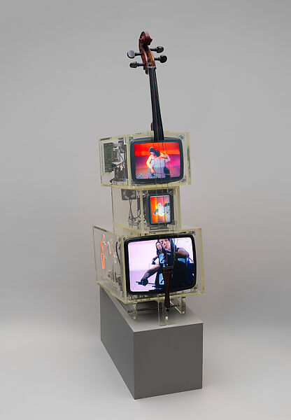 TV Cello, Nam June Paik  American, born Korea, Mixed media, American