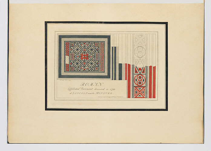Engravings of the Principal Mosaic Pavements...in Various Parts of Great Britain, also...of Several Subjects in Stained Glass, Volume 1