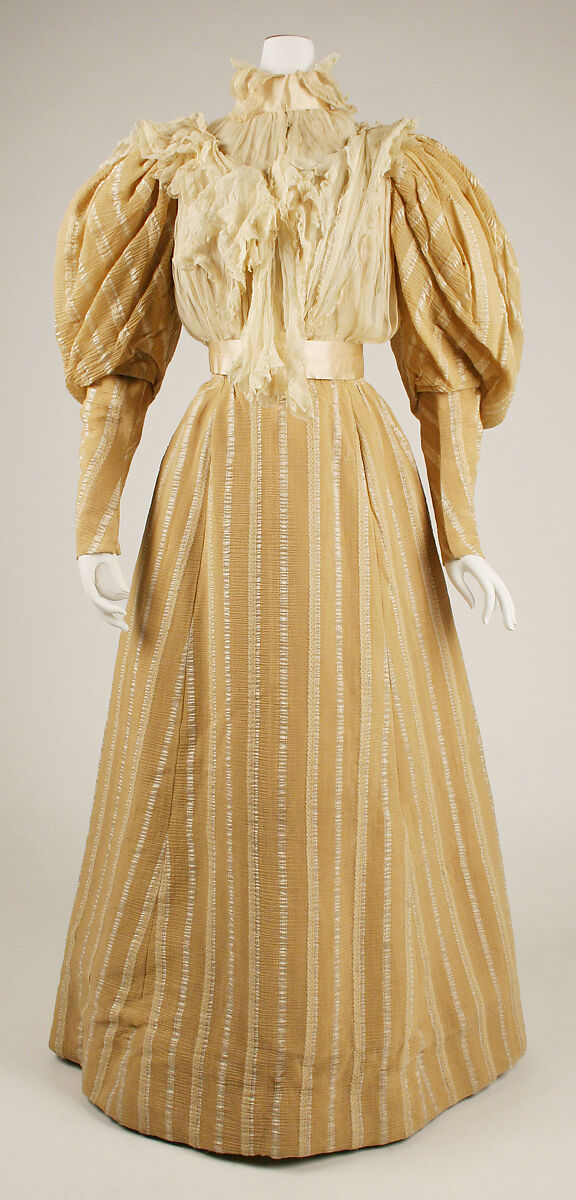 Afternoon dress, [no medium available], American 