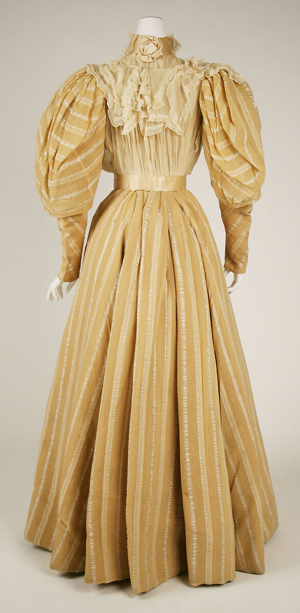 Afternoon dress, [no medium available], American