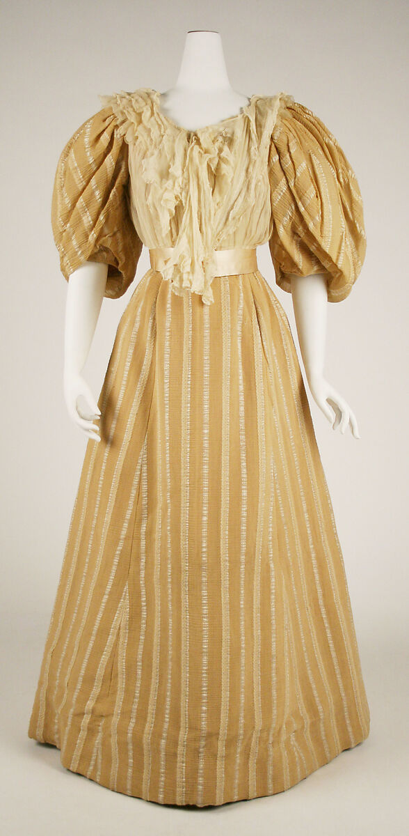 Afternoon dress, [no medium available], American
