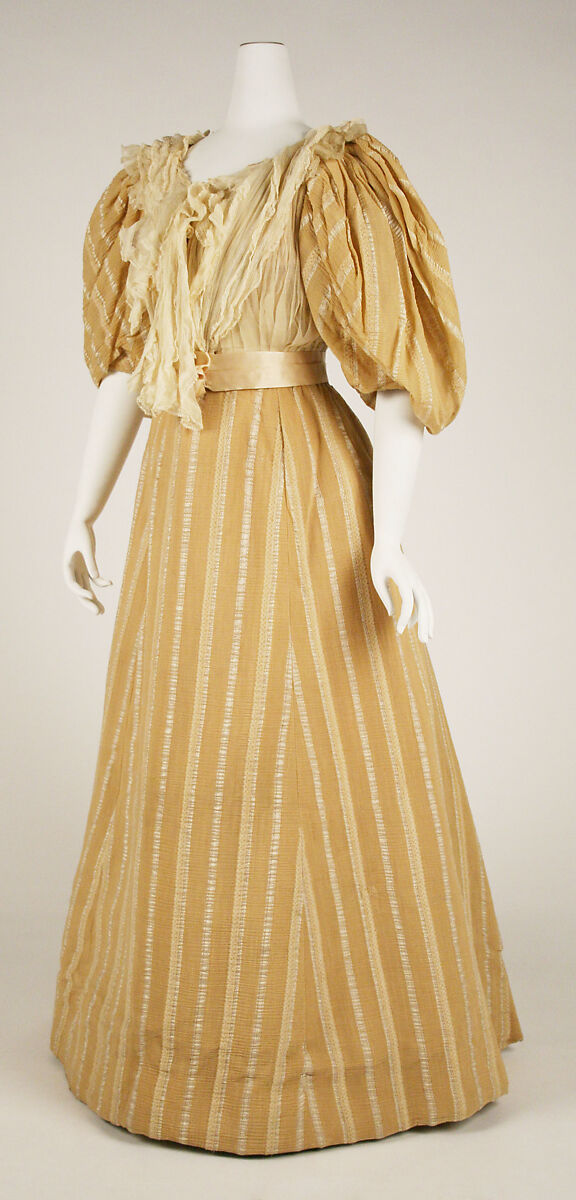 Afternoon dress, [no medium available], American