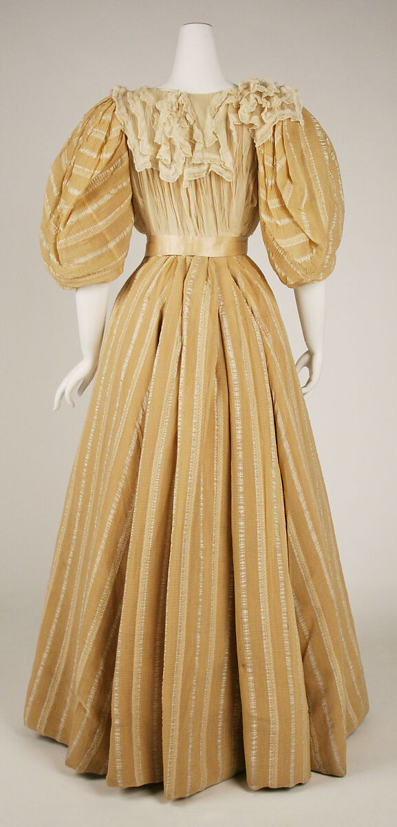 Afternoon dress, [no medium available], American