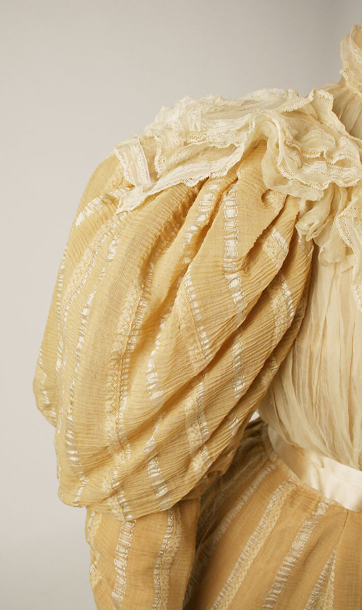 Afternoon dress, [no medium available], American