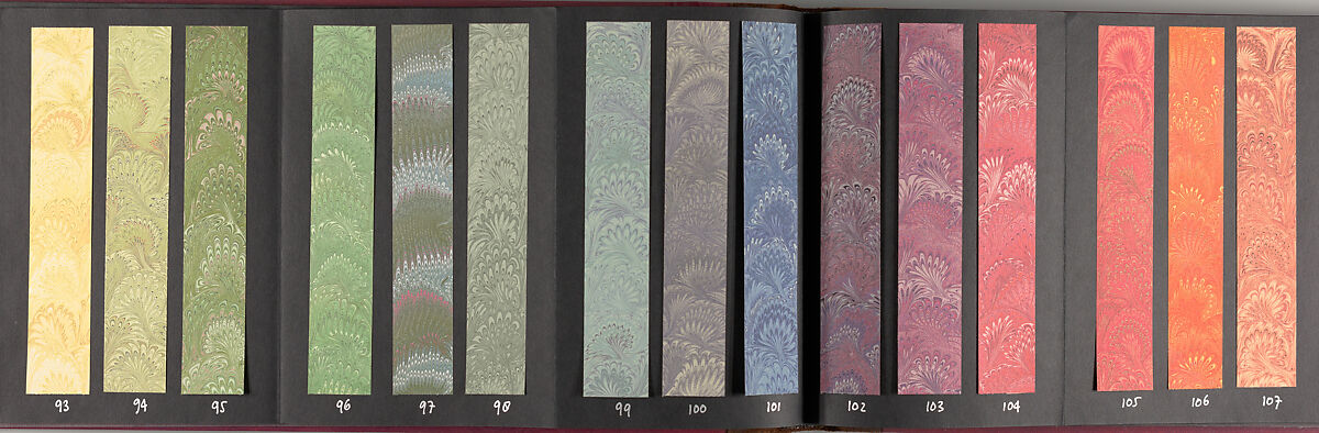 All of Karli Frigge's sample books, Karli Frigge (Dutch, born Rotterdam, 1943)