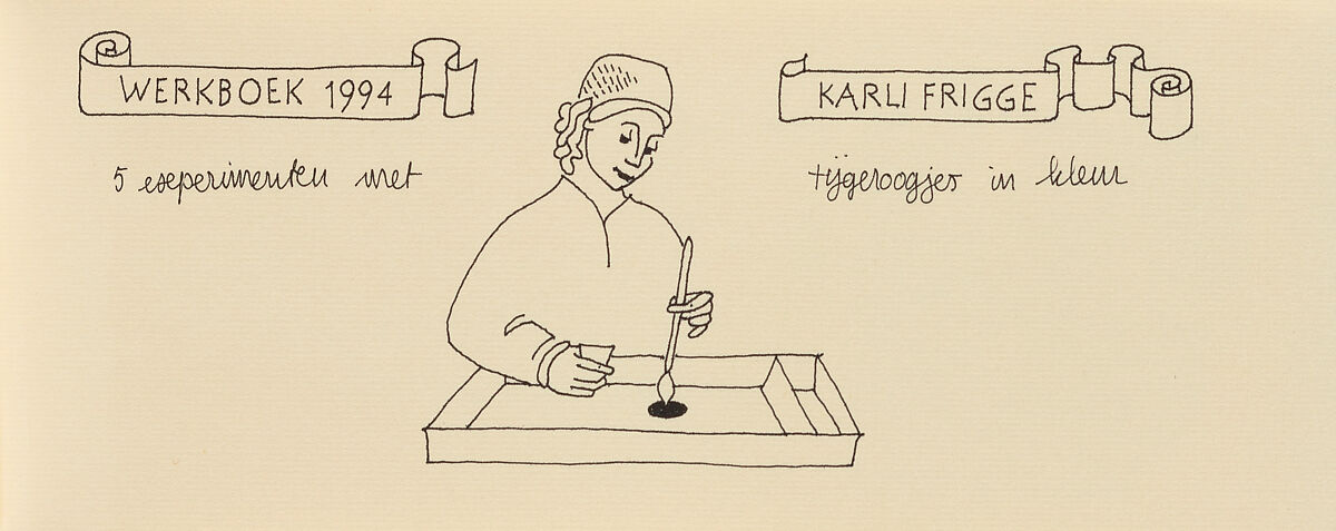 Werkboek 1994, Karli Frigge (Dutch, born Rotterdam, 1943)