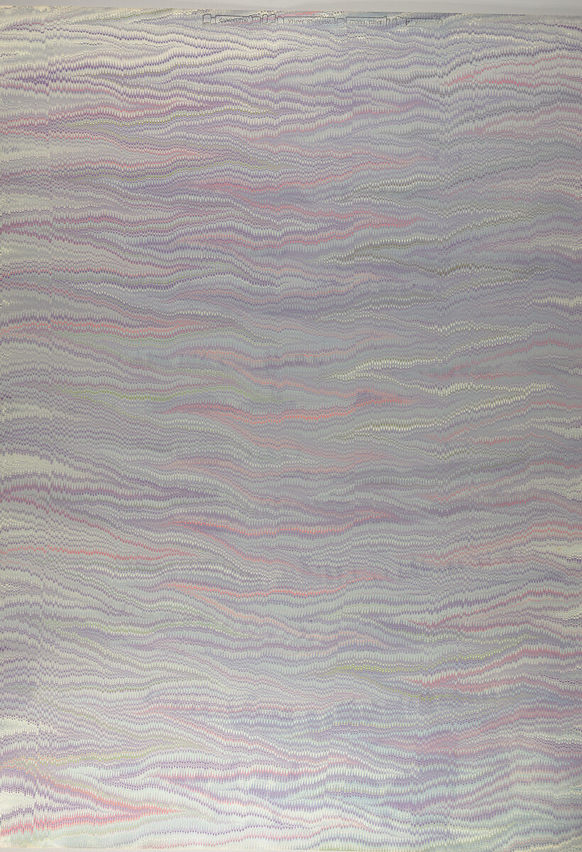 Set of historical marbled papers, Karli Frigge (Dutch, born Rotterdam, 1943)