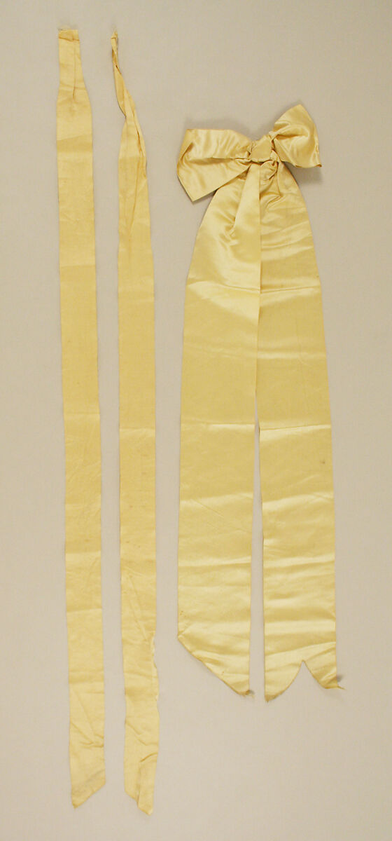 Dress, cotton, silk, American