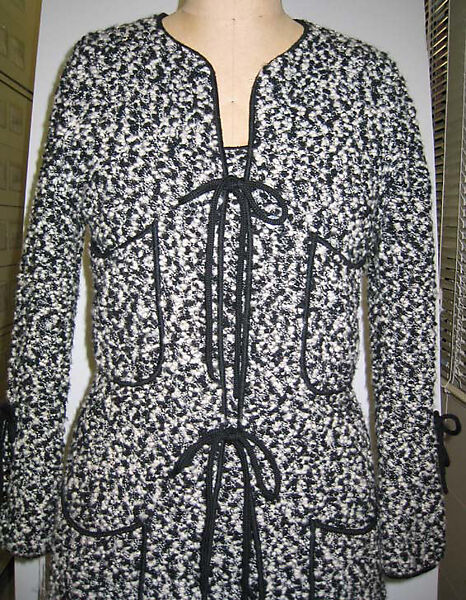 Suit, House of Chanel (French, founded 1910), wool, French