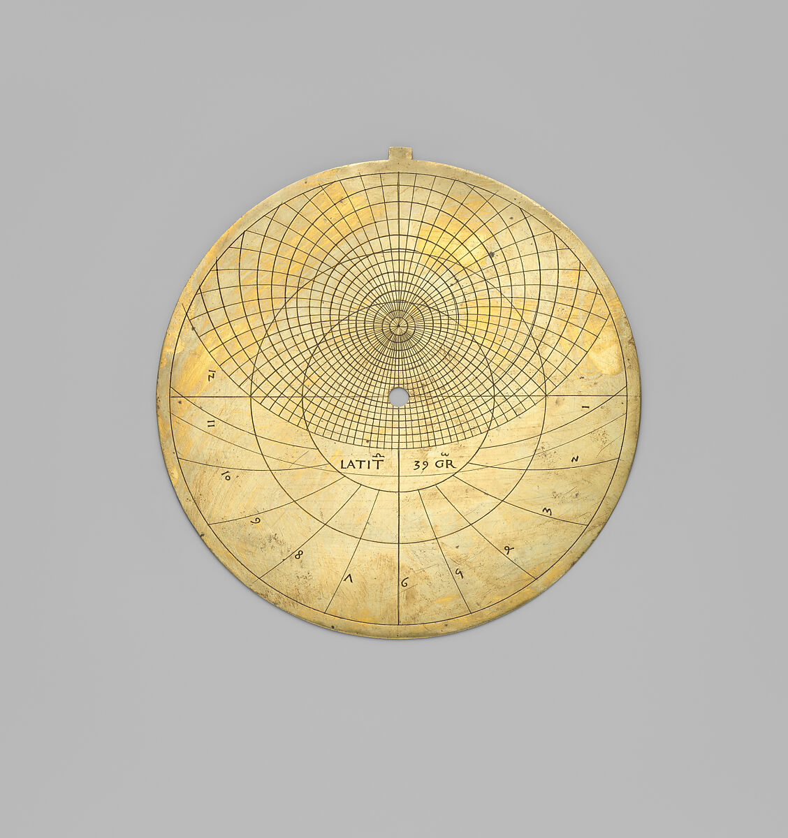 Astrolabe, Regiomontanus (b. Johannes Müller, 1436–1476), Copper alloy, German or Italian