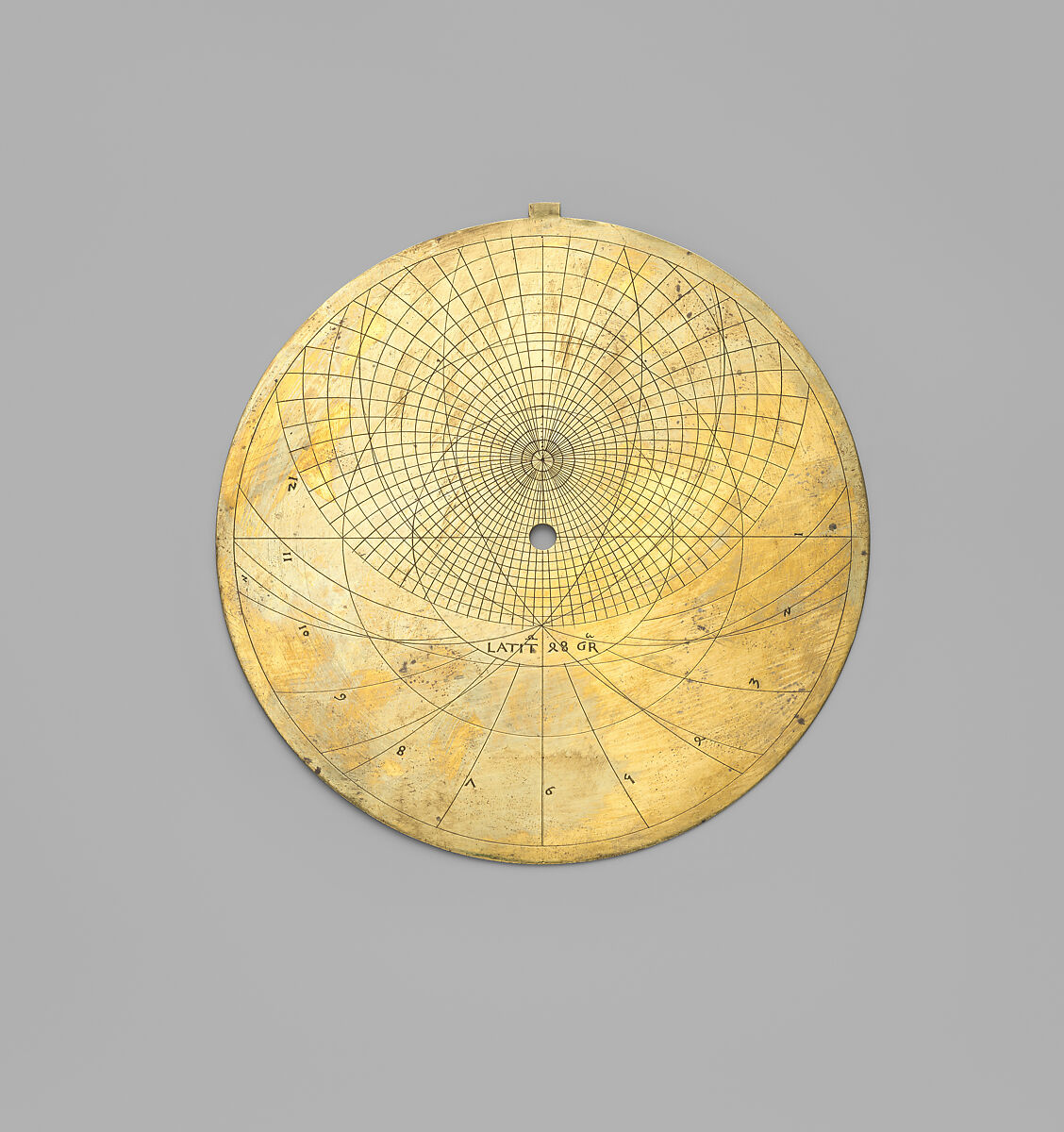 Astrolabe, Regiomontanus (b. Johannes Müller, 1436–1476), Copper alloy, German or Italian