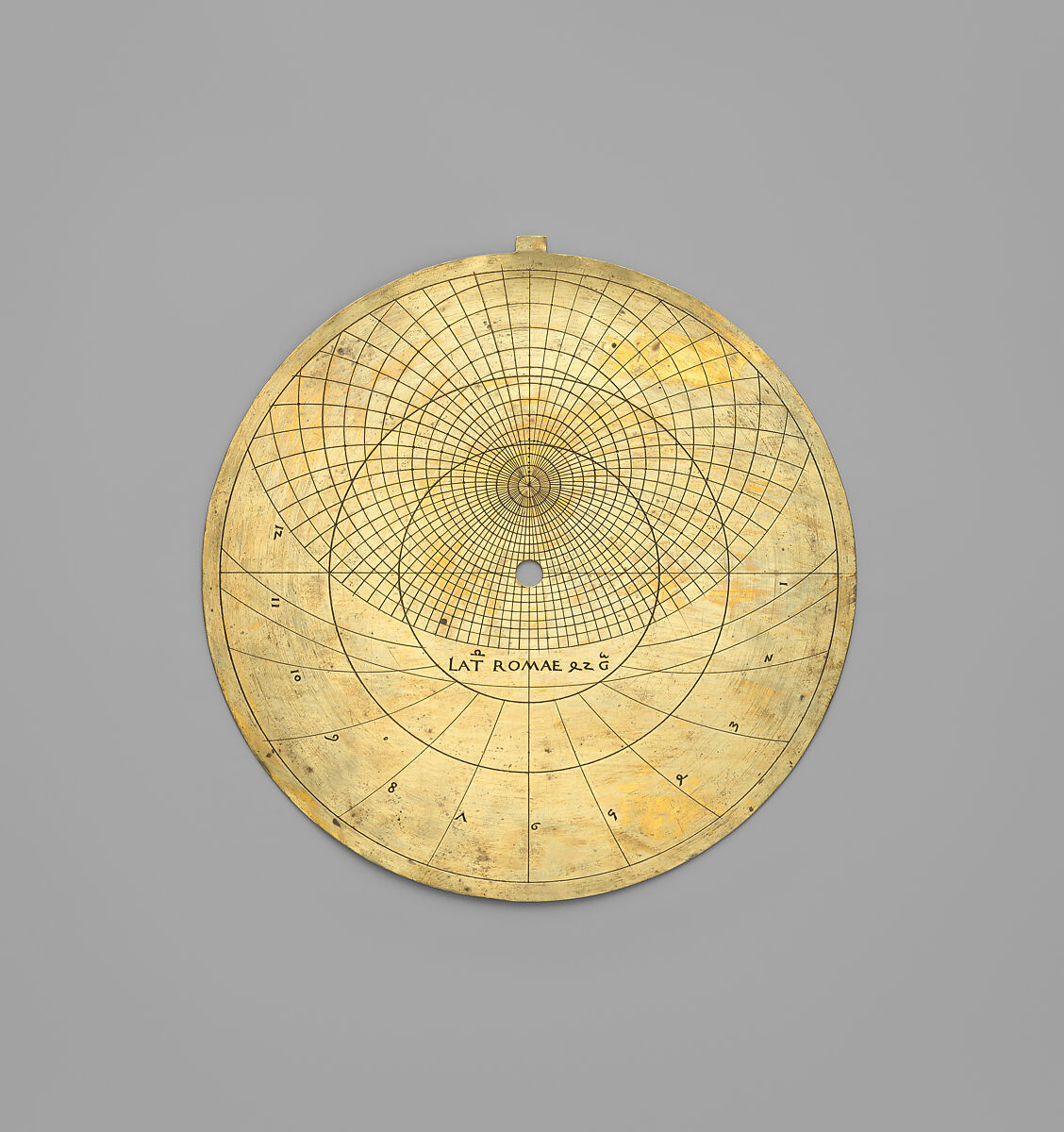 Astrolabe, Regiomontanus (b. Johannes Müller, 1436–1476), Copper alloy, German or Italian