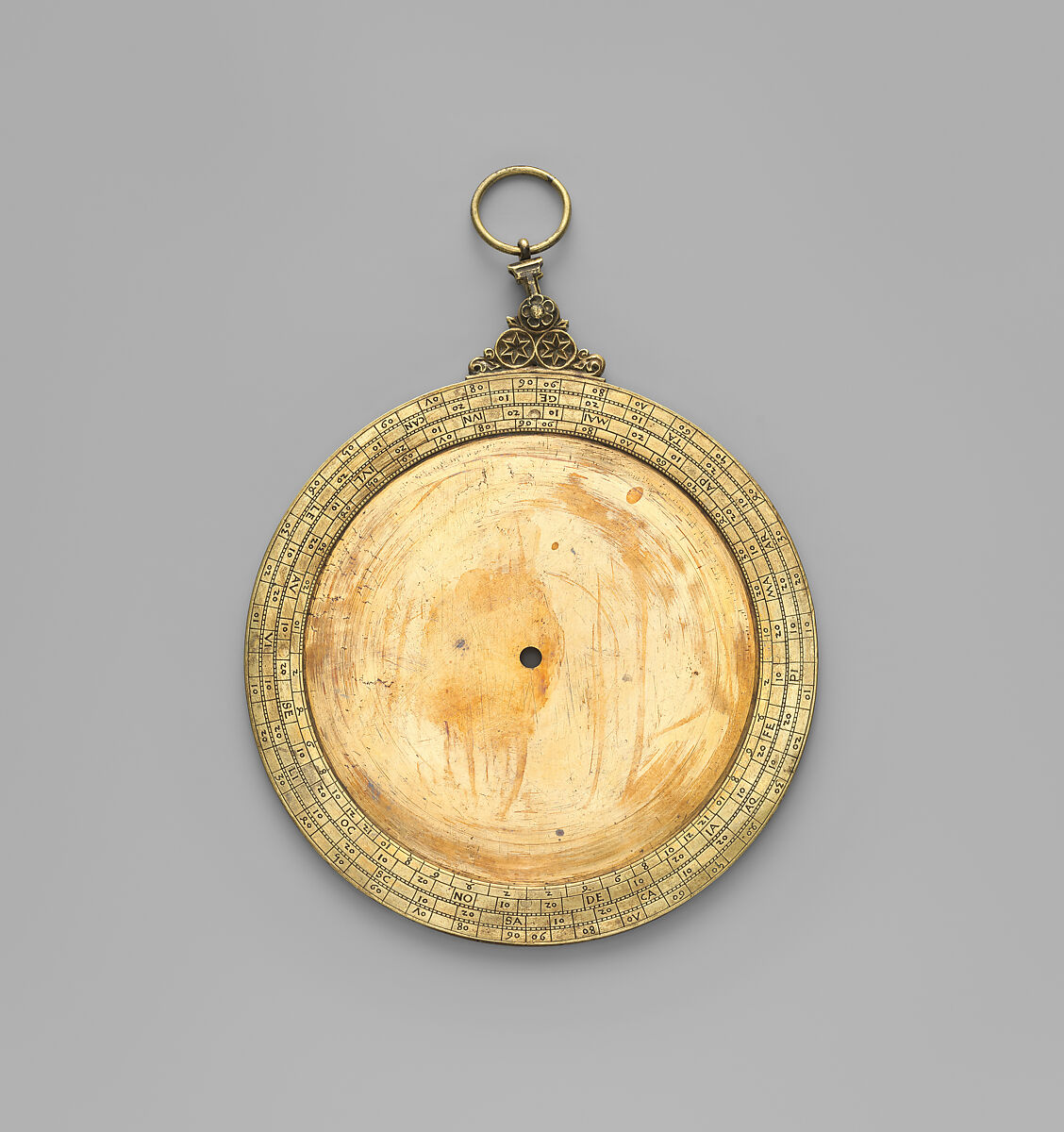 Astrolabe, Regiomontanus (b. Johannes Müller, 1436–1476), Copper alloy, German or Italian