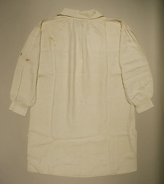 Shirt, linen, American or European