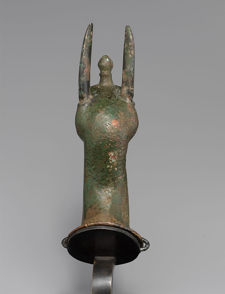 Griffin Protome, Bronze, Greek