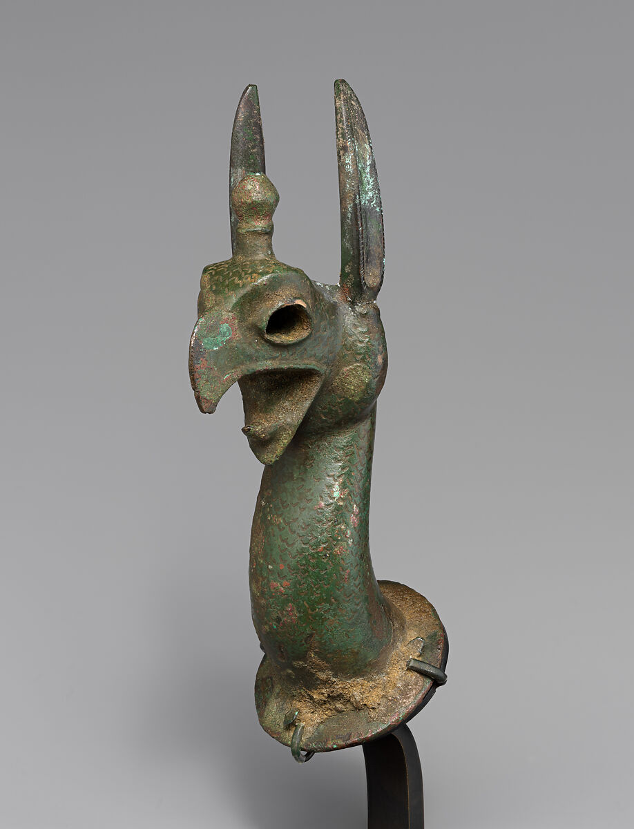 Griffin Protome, Bronze, Greek