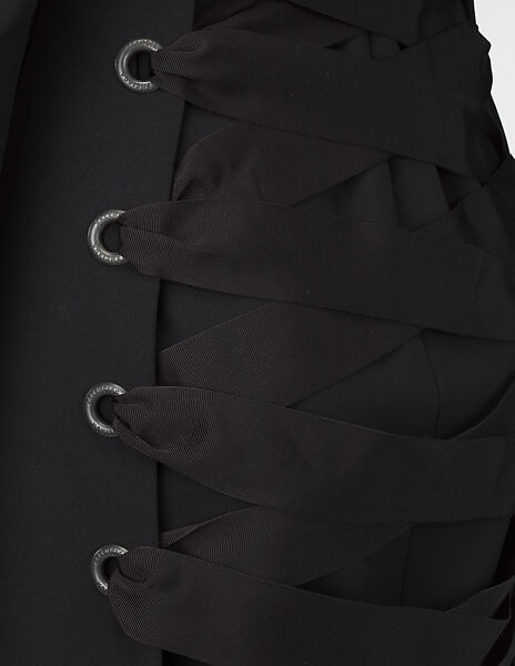 Ensemble, House of Balenciaga (French, founded 1937), (a) viscose, nylon, elastane
(b) polyester
(c) polyester, French