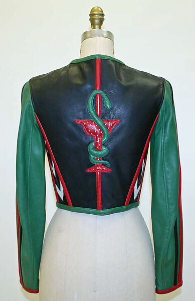 Jacket, Jean Paul Gaultier (French, born 1952), leather, French