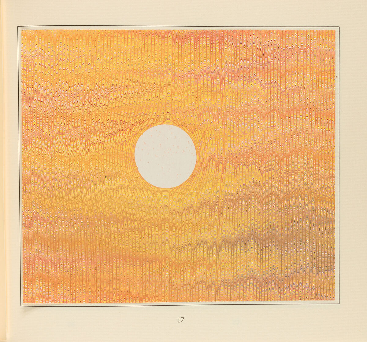 Marbled paper, Karli Frigge (Dutch, born Rotterdam, 1943)