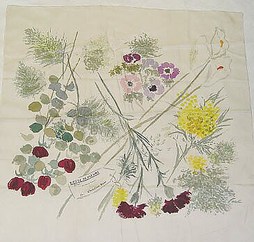 Scarf, House of Dior (French, founded 1946), silk, French 