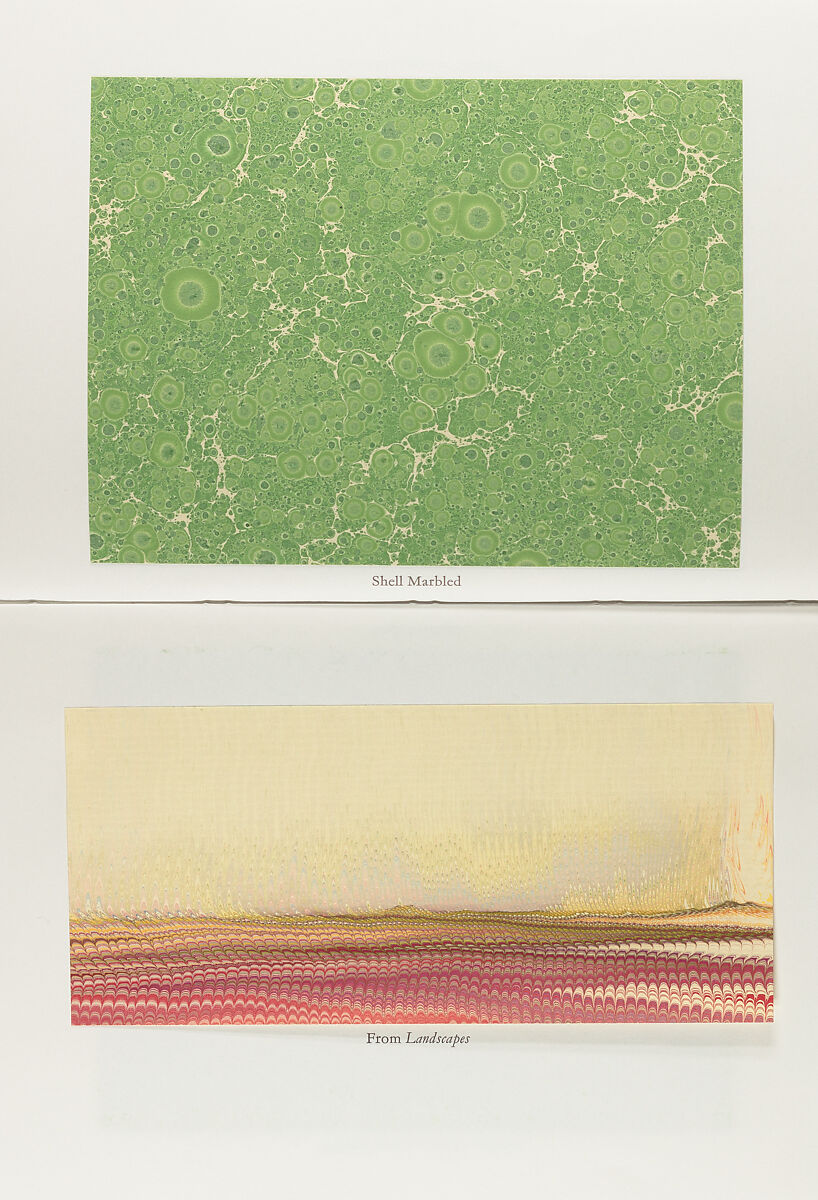 Karli Frigge's life in marbling., Sidney E. Berger