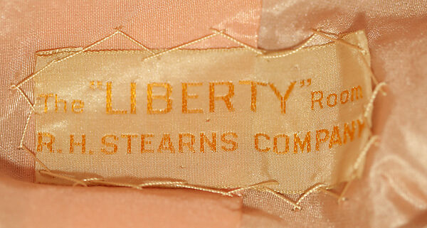 Hat, R.H. Stearns Company (American), silk, American