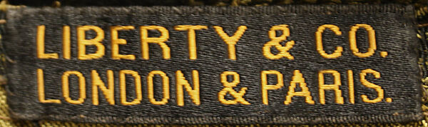 Evening dress, Liberty &amp; Co. (British, founded London, 1875), silk, British