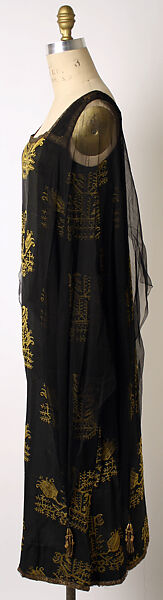 Evening dress, Liberty &amp; Co. (British, founded London, 1875), silk, British