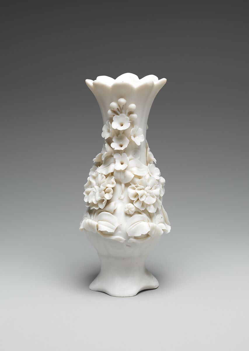 Vase, Parian porcelain, American 