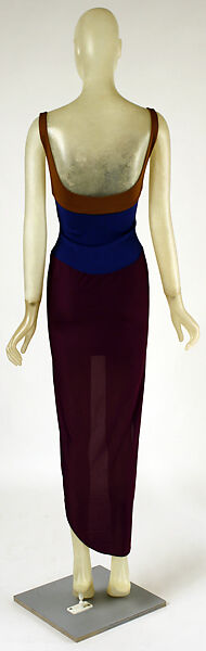 Dress, Giorgio di Sant'Angelo (American, born Italy, 1933–1989), synthetic fiber, American